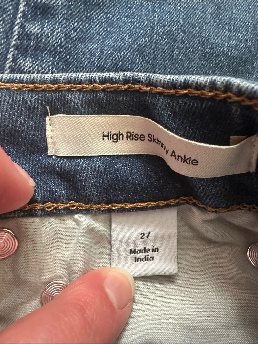 Calvin Klein Jeans Women’s High Rise Skinny Ankle Jeans - Picture 6 of 8